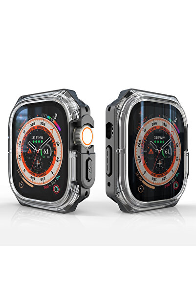 Shinytech Apple Watch Ultra Armor Akıllı Saat Kasa Koruyucu 49mm Ultra/ultra2