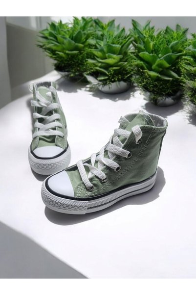 GokceKundura06 Çocuk Tam Ortopedik  Boğazlı Bağcıklı Sneaker Spor Ayakkabı