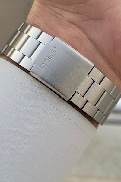 Casio Silver Black Color 41 mm Men's Wrist Watch