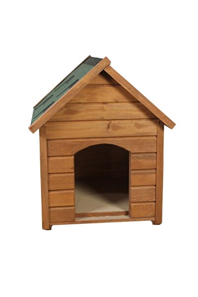 Genel Markalar Isı Yalıtımlı, Demonte Ahşap Köpek Kulübesi - MEDIUM (60x80x75)