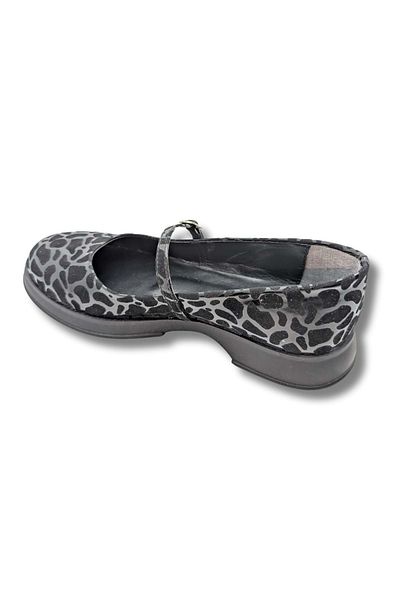 ÇİĞDEM KUNDURA Allure - Balerini cu model leopard pentru femei, stilați și confortabili