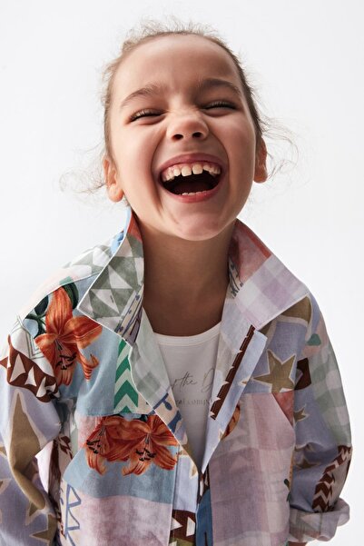 HAUSEkids 4-8 Age Name Wonderful Girl Child 3-Piece Set -Colorful-