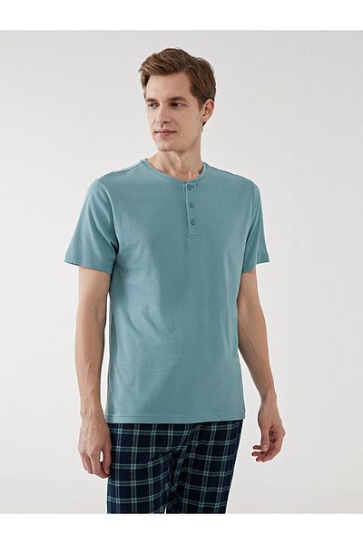 LC Waikiki Set de pijamale pentru bărbați cu potrivire standard