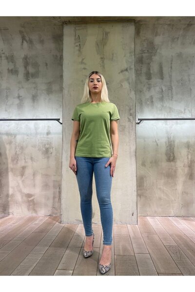Vigoss Jeans تي شيرت نسائي مطبوع عليه فيجوس 13193-03370
