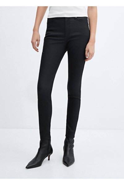 MANGO Woman Mumlu yüksek belli skinny jean