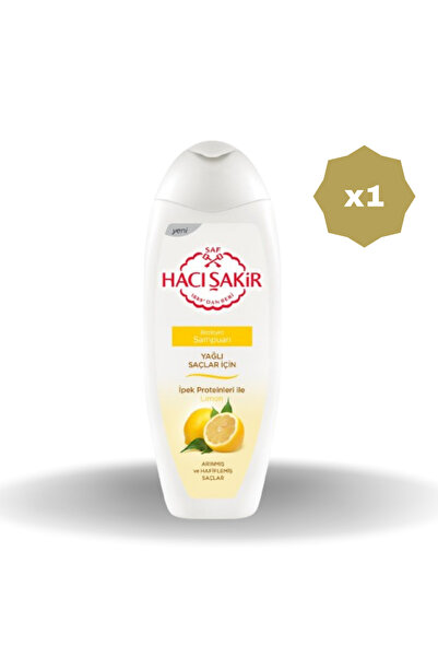 Hacı Şakir شامبو زيت الليمون هاكيشاكير 500 مل - (1 قطعة)
