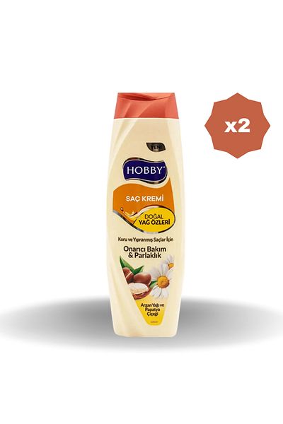 Hobby Argan & Chamomile Conditioner with Oil Extract 600 ml - (2 Pcs)