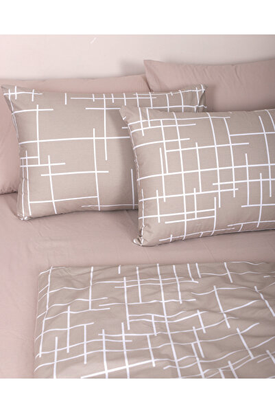 Sleepology طقم غطاء لحاف مزدوج من القطن بنسبة 100%