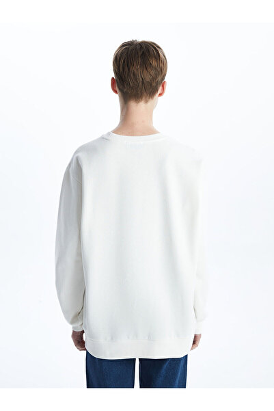 LC Waikiki Біла жіноча кофта з принтом на комірі