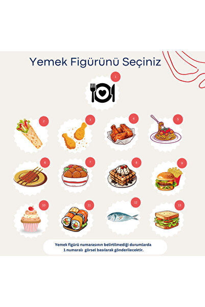 YAPIŞKAN STORE İşletmeye Özel Afiyet Olsun Sticker Etiket - 24 Adet - 4x4cm Mat Beyaz Yapışkanlı Kağıt