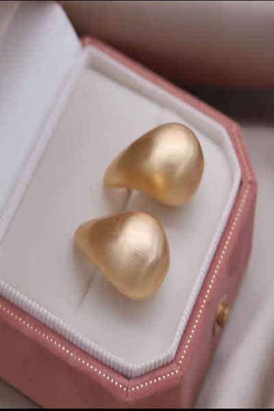 DEMOKAN Women's Earrings Special Series Matte Color Plated Drop Tarnish Free Earrings