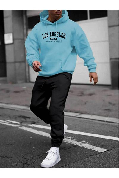 NO 601 Σετ αθλητικής φόρμας Baby Boy Blue USA Sweat Black