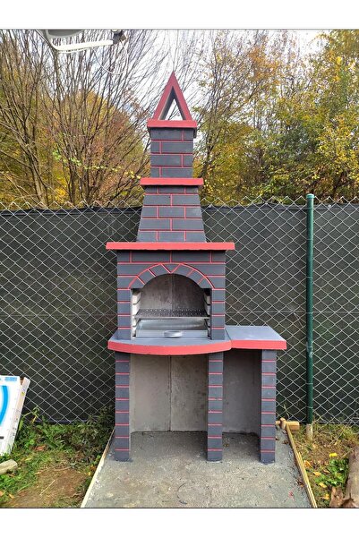 Üntaş Yapı Tezgahlı Beton Mangal & Barbekü