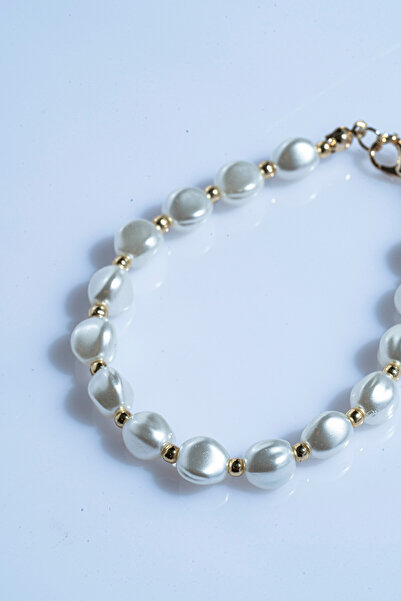 Limosse Jewelry سوار اللؤلؤ الذهبي