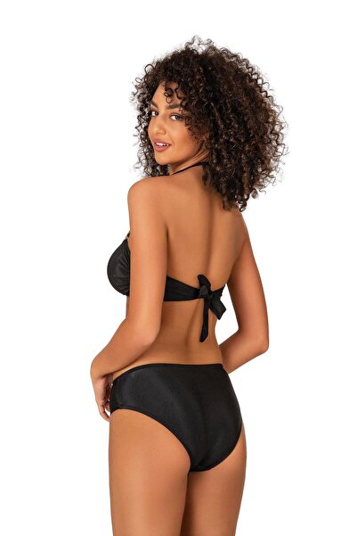 Endeep Μαύρο Στριφτό Μπικίνι - Γυναικείο Αξεσουάρ Σετ