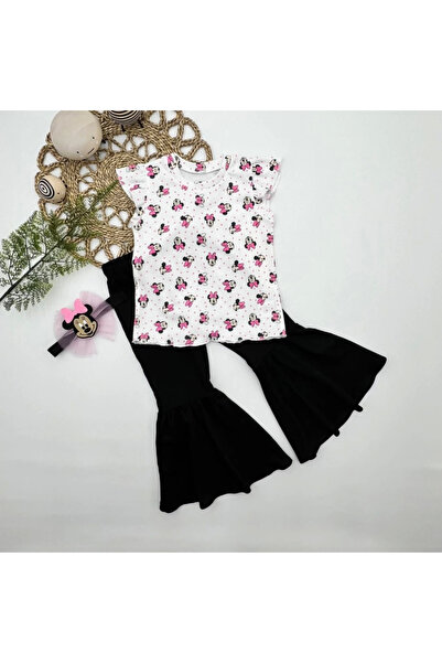miyrem 1-2-3-4 Years Old Mickey Printed Bandana T-Shirt Spanish Long Lycra 3-...