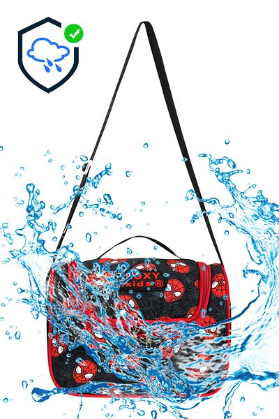 Roxy Spiderman Printed Thermal Thermal Insulated Lunch Box