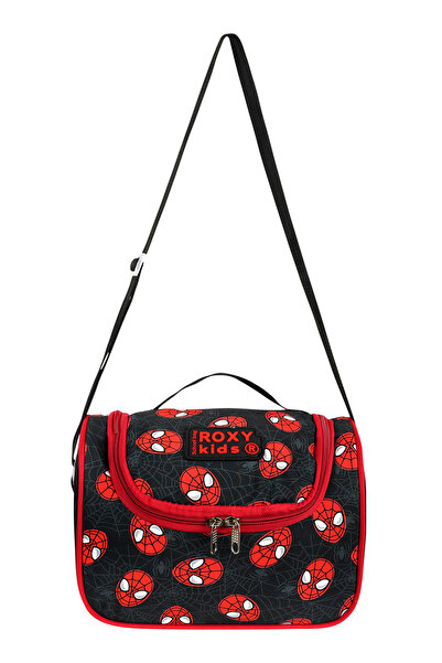 Roxy Örümcek Adam Baskılı Termal Isı Yalıtımlı Beslenme Çantası