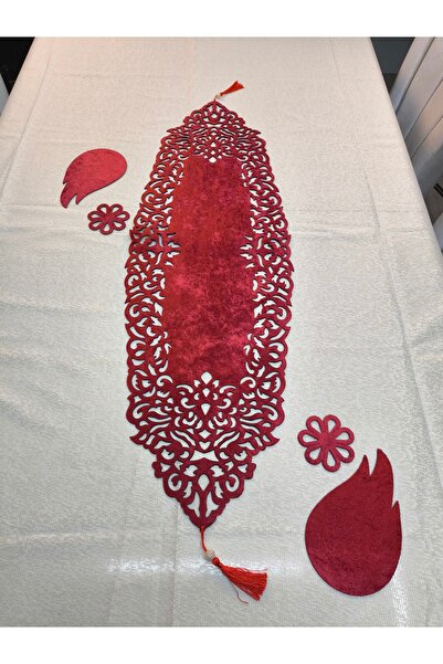 SEHARA Кадифений бігун / 100х33 см / з синтетичним шкіряним покриттям / маса ...