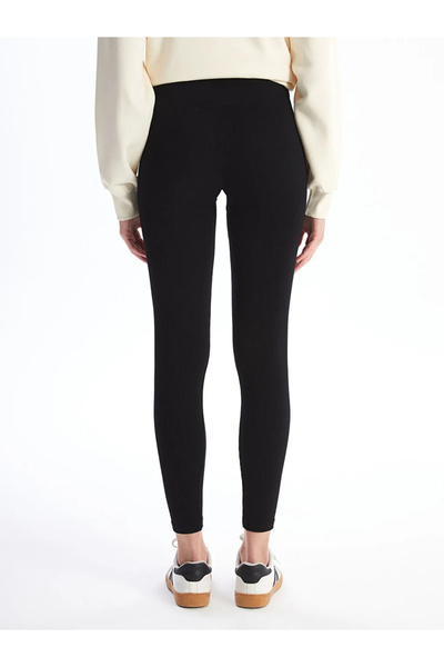 LC Waikiki XSIDE ACTIVE Siyah Beli Lastikli Düz Dikişsiz Kadın Spor Tayt T T