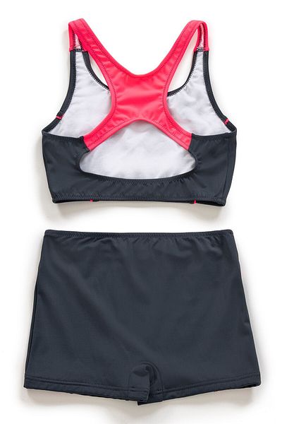 Endeep Girl's Swim Bikini Set with Shorts