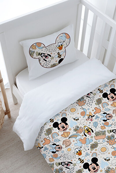 Tuğba Kuğu Cute Striped Heroes Patterned Baby Duvet Cover Set - 100X150 Cartoon Series