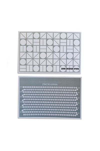 Zone Design 4 Pieces Chain Breaking Tracking Card