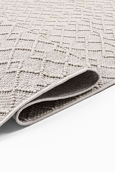 VEJA HOME Begonıa Bukleli Krem Yumuşak Dokulu Halı Kilim Salon Mutfak Koridor...