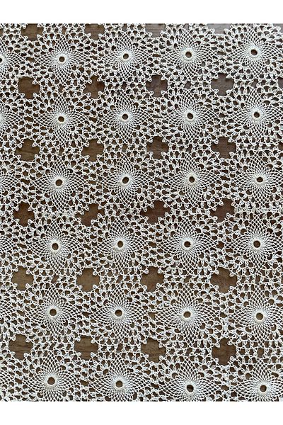 Kayra Stone Dowry Handwork Needle Lace Needle Embroider Bedroom Cover