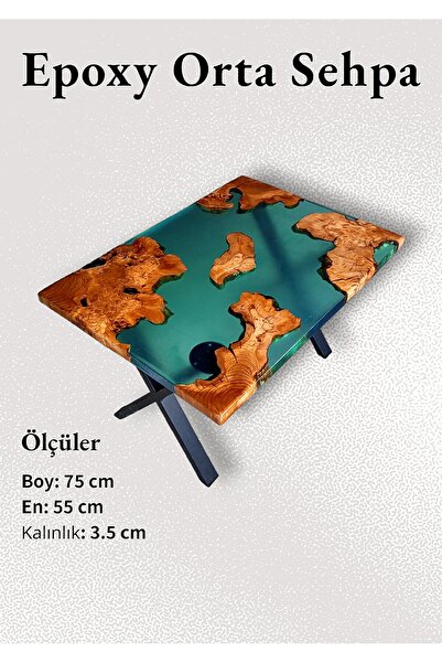 HOLZ EPOKSI EPOXY ORTA SEHPA MASA HOLZSTUCK