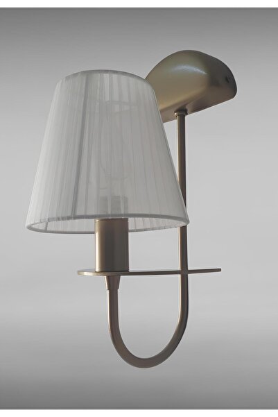 yıldırımavize 1'li Atlantis Aplik Şapkalı Prinç Eskitme Renk(LED AMPUL HEDİYE)