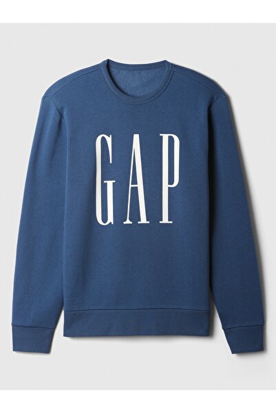 GAP Hanorac pentru bărbați cu logo albastru din fleece