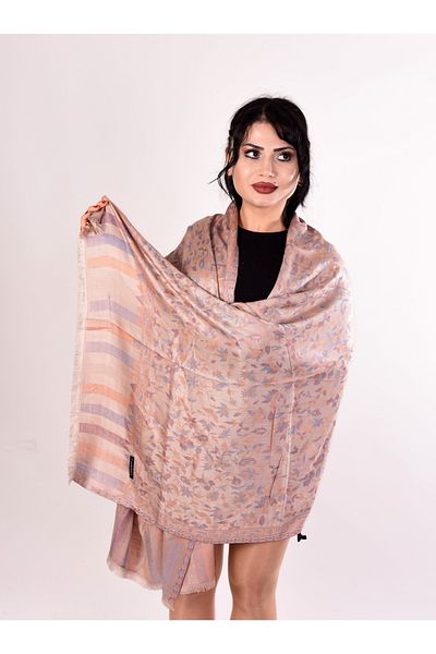 K&B PASHMINA Σάλι από κασμίρ |   Μπεζ |   70*180 εκ |   Καλής ποιότητας και κομψό σχέδιο