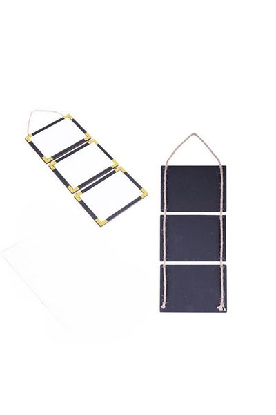 Özel Tasarım Triple Wooden String Frame 10X15 cm