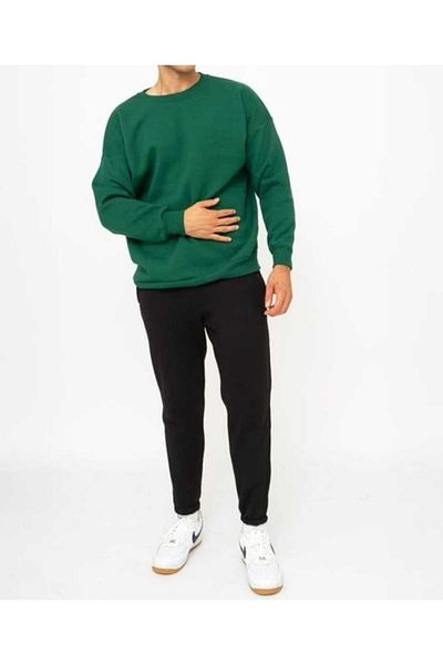 DWN WEAR Crew Neck 3 Thread Raised Tracksuit Set