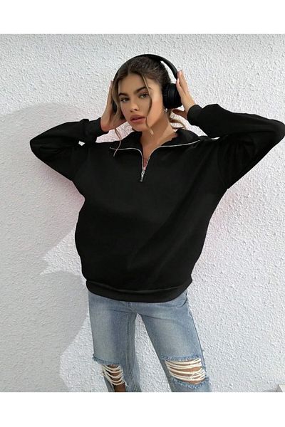 Bolders Outdoors Half Zipper Basic Sweatshirt