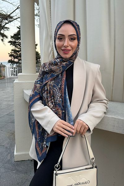 Golden Rose Ethnic Pattern Retro Soft Shawl