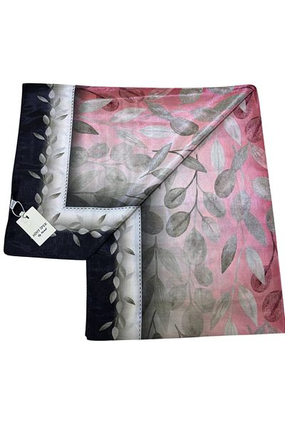Hint İpek Sparkling Leaf Pattern Silky Efsun Shawl