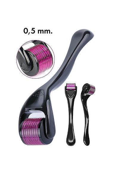 AcarlarTicaret Titanium Tip 540 Needle Derma Roller 0.5 Mm Needle