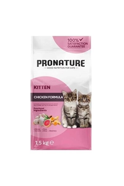 Pronature Kitten Tavuklu Ve Pirinçli Yavru Kedi Maması 10 Kg