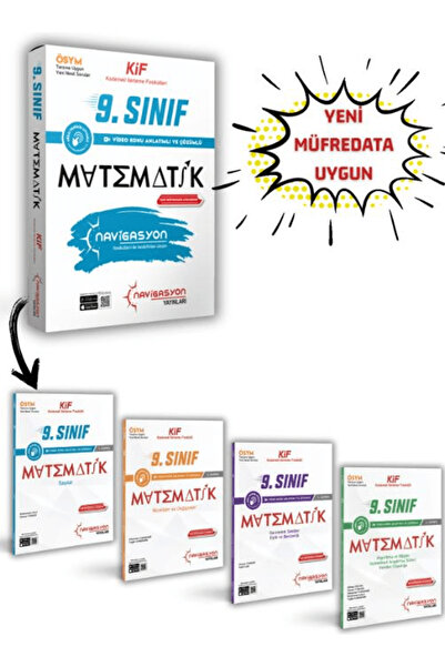Navigasyon yayınları 9. Sınıf Matematik Kademeli İerleme Fasikülleri / Kolekt...