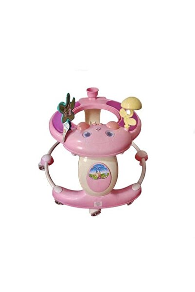 IQTENA مشاية دائرية للأطفال مع ألعاب وموسيقى