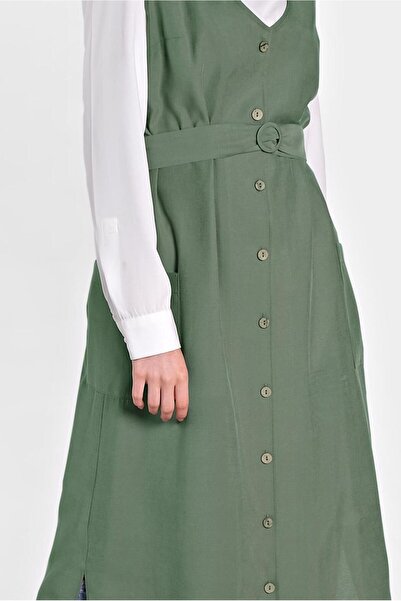 TRENDTESETTÜR Women's Khaki (A.Haki) t 4451 Nilya Vest