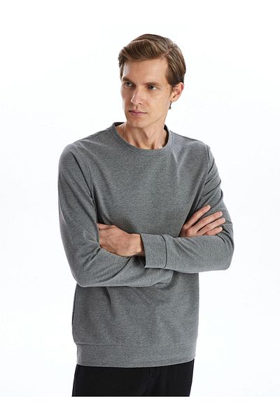 LC Waikiki Crew Neck Long Sleeve Men's Sweatshirt