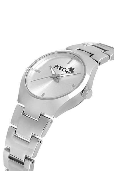 Polo Air ساعة يد نسائية كلاسيكية باللون الفضي - PL-1496B2x