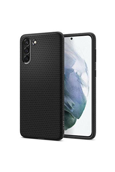 Spigen Galaxy S21 Plus Θήκη Υγρής Υφής Ματ Μαύρη - ACS02386