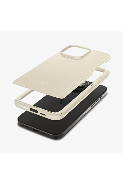 Spigen iPhone 15 Pro Max Kılıf Thin Fit Mute Beige - ACS06551