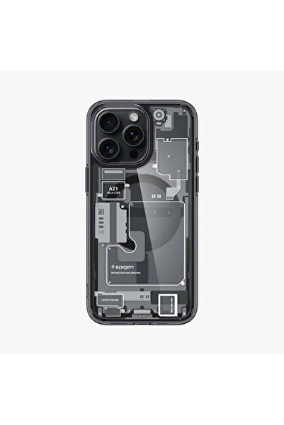 Spigen Калъф за iPhone 15 Pro, Ultra Hybrid Zero One Magfit (съвместим с Mags...