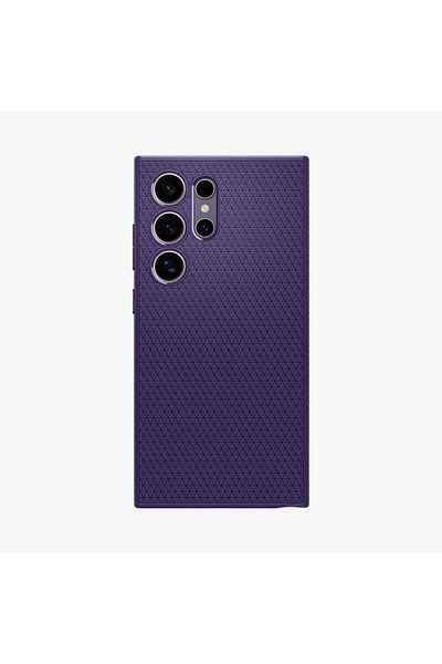 Spigen Galaxy S24 Ultra Kılıf Liquid Air Deep Purple - ACS07449