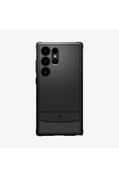 Spigen Galaxy S24 Ultra Rugged Armor - Matte Black Case Acs07286